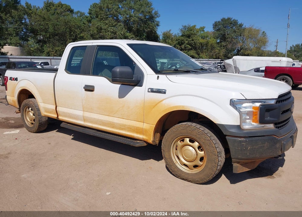 2018 FORD F-150 XL VIN: 1FTFX1E59JKD23825
