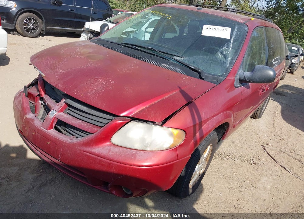 2007 DODGE GRAND CARAVAN SXT VIN: 2D4GP44L57R164935
