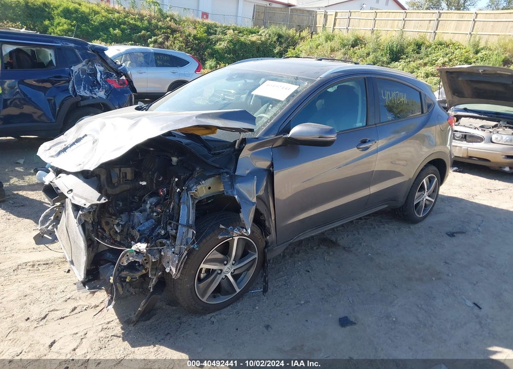 2022 HONDA HR-V AWD EX VIN: 3CZRU6H55NM716566