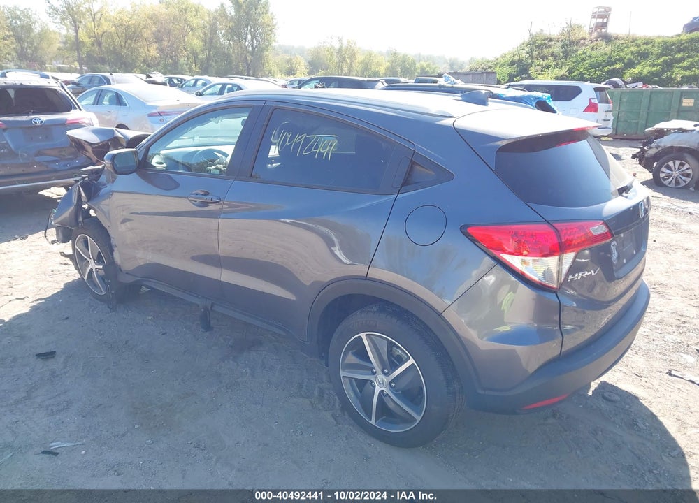 2022 HONDA HR-V AWD EX VIN: 3CZRU6H55NM716566