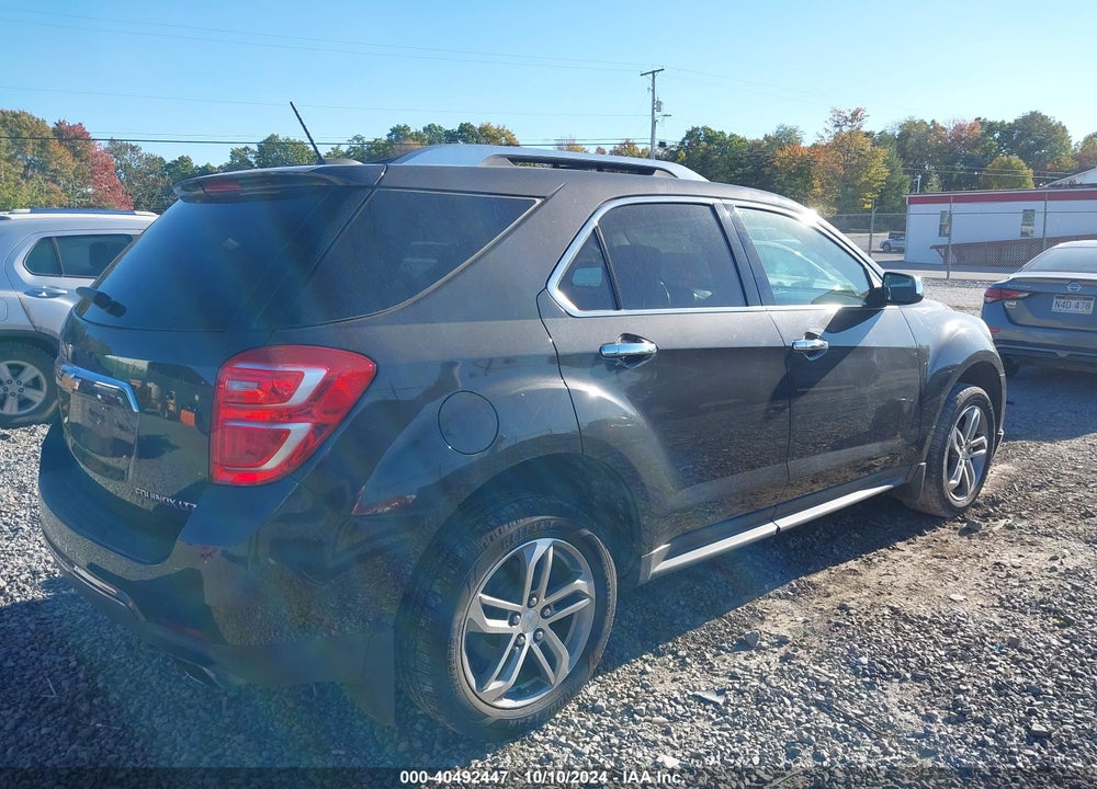 2016 CHEVROLET EQUINOX LTZ VIN: 2GNFLGE32G6138970