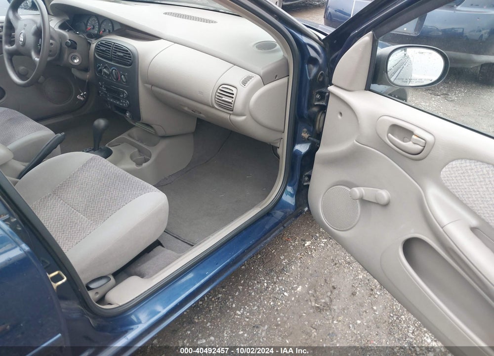2001 DODGE NEON SE VIN: 1B3ES46C71D247830
