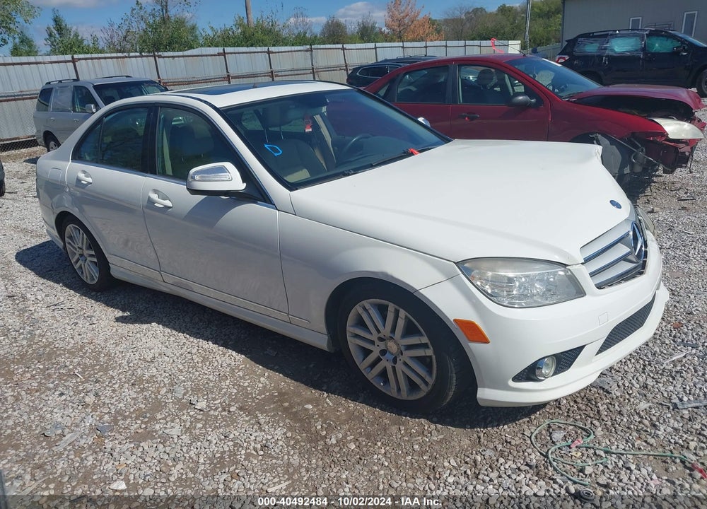 2009 MERCEDES-BENZ C 300 LUXURY 4MATIC/SPORT 4MATIC VIN: WDDGF81X29F276154