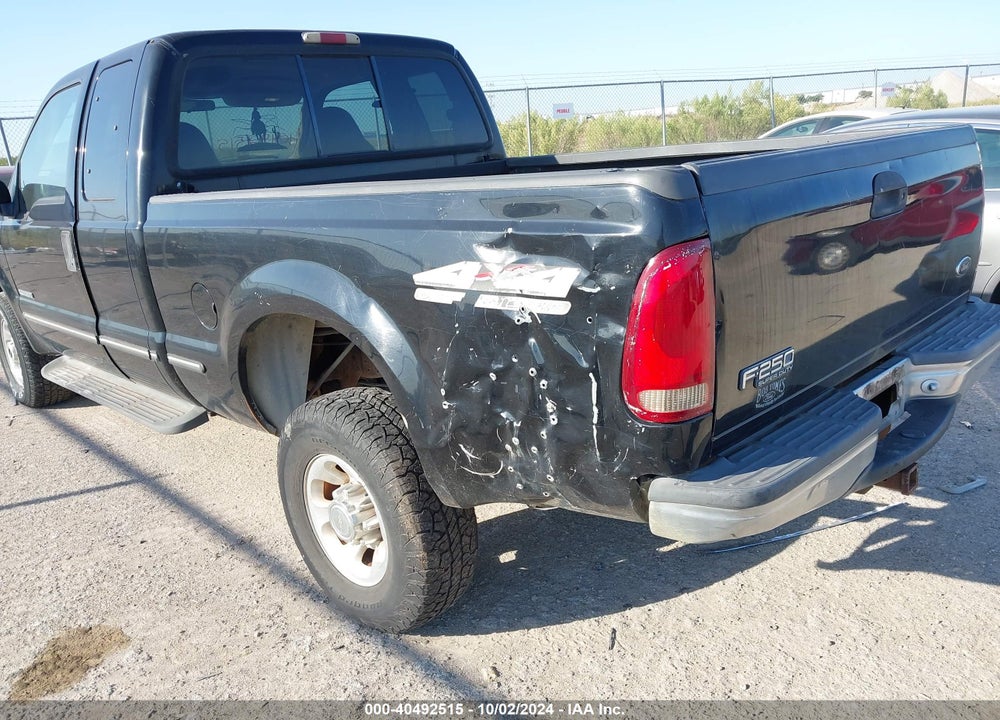 1999 FORD F-250 LARIAT/XL/XLT VIN: 1FTNX21F4XEC70071