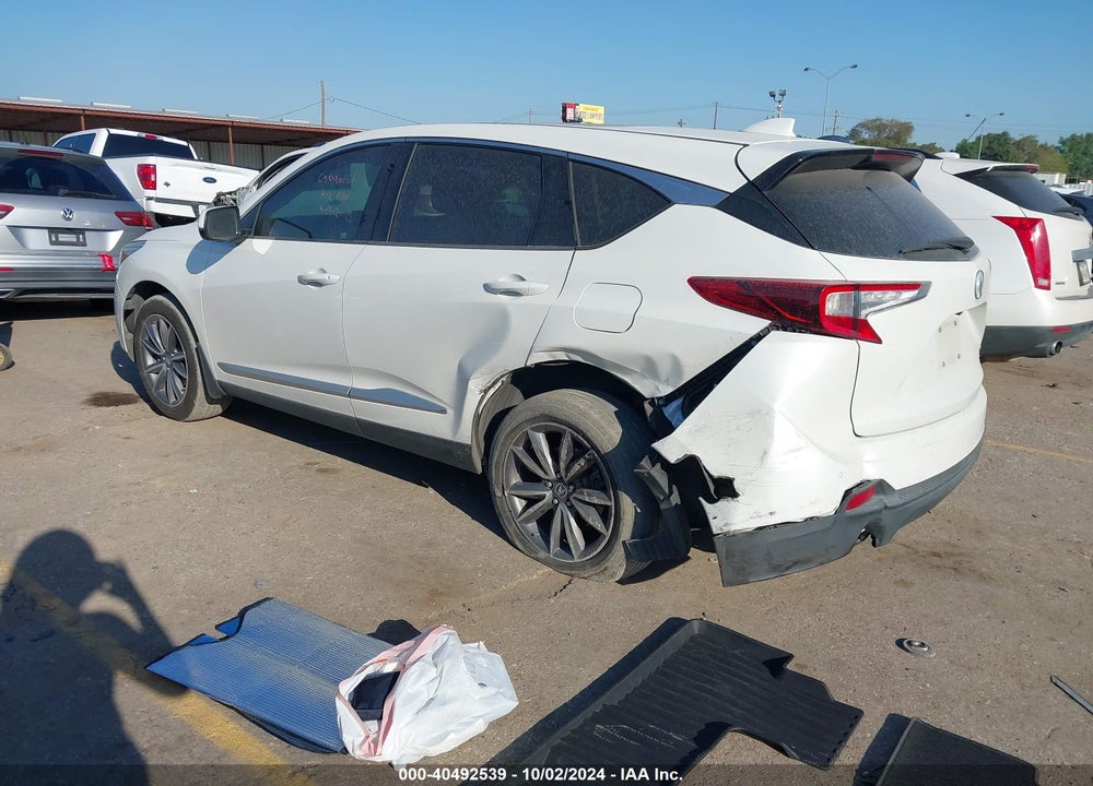 2020 ACURA RDX TECHNOLOGY PACKAGE VIN: 5J8TC2H59LL004908