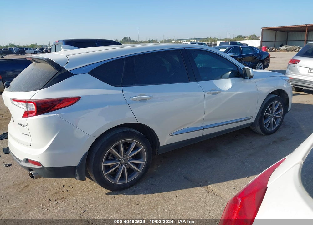 2020 ACURA RDX TECHNOLOGY PACKAGE VIN: 5J8TC2H59LL004908