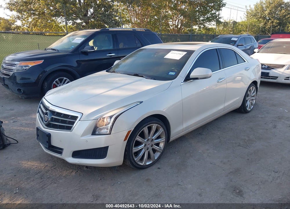 2013 CADILLAC ATS LUXURY VIN: 1G6AH5RX6D0138323