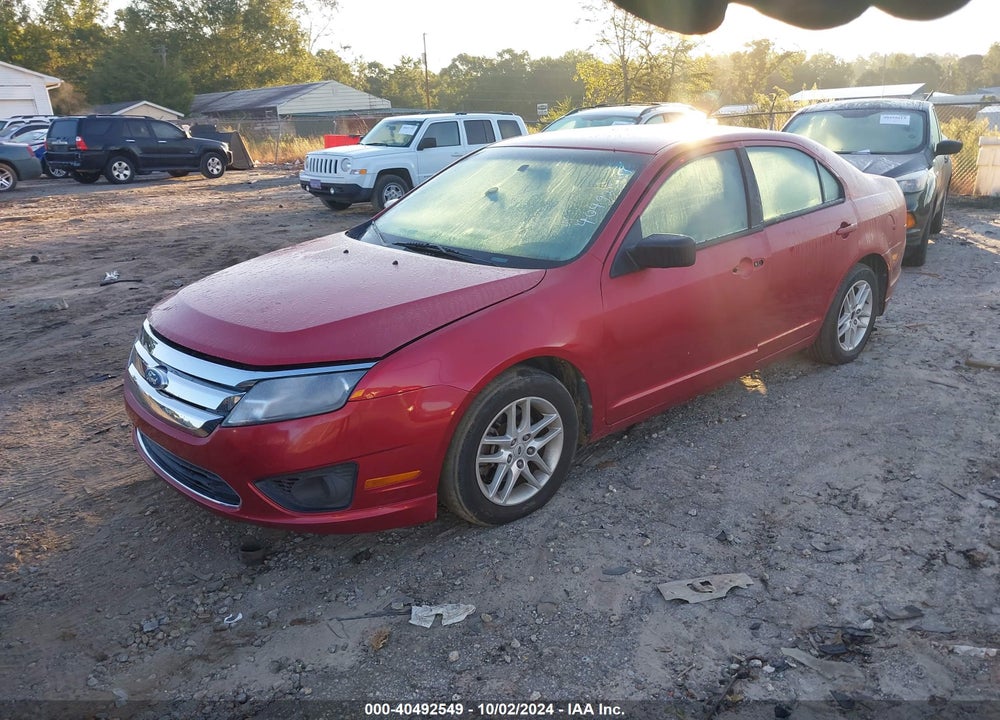 2011 FORD FUSION S VIN: 3FAHP0GA1BR317257