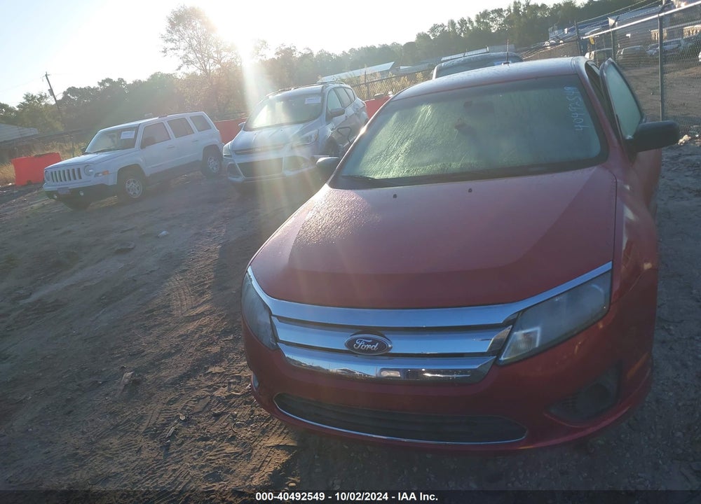 2011 FORD FUSION S VIN: 3FAHP0GA1BR317257