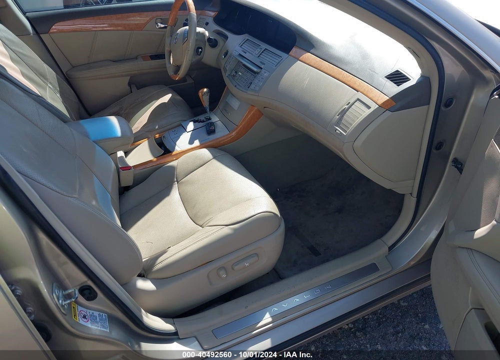 2005 TOYOTA AVALON LIMITED VIN: 4T1BK36B45U019935