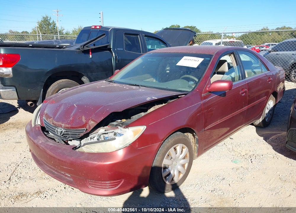 2006 TOYOTA CAMRY LE VIN: 4T1BE32K66U117217