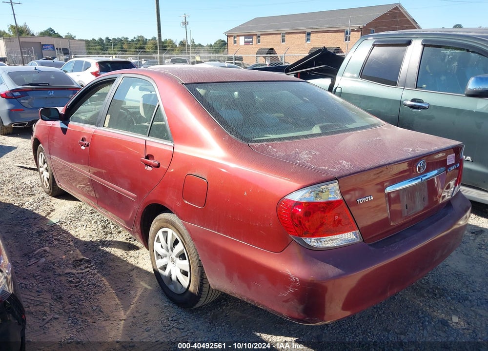 2006 TOYOTA CAMRY LE VIN: 4T1BE32K66U117217