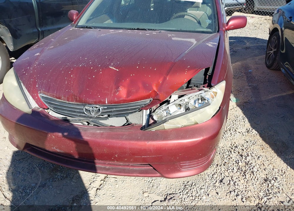 2006 TOYOTA CAMRY LE VIN: 4T1BE32K66U117217