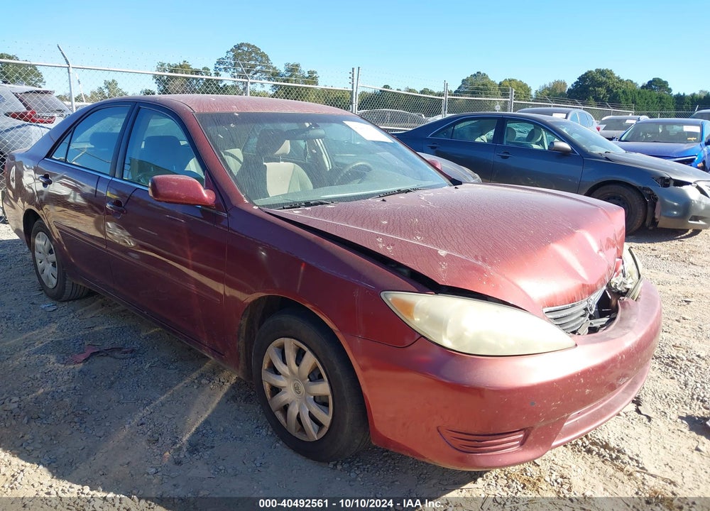 2006 TOYOTA CAMRY LE VIN: 4T1BE32K66U117217