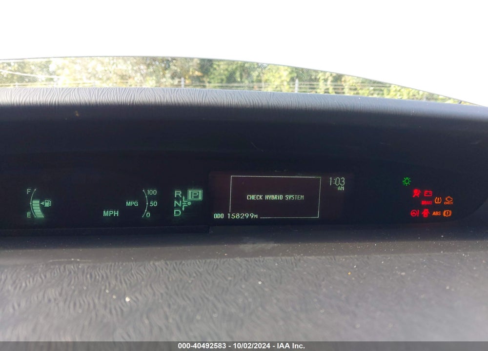 2011 TOYOTA PRIUS THREE VIN: JTDKN3DU1B0254375