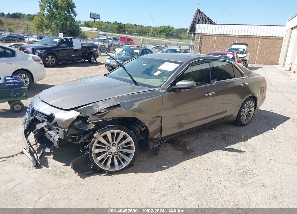 2014 CADILLAC CTS LUXURY VIN: 1G6AR5S37E0164841