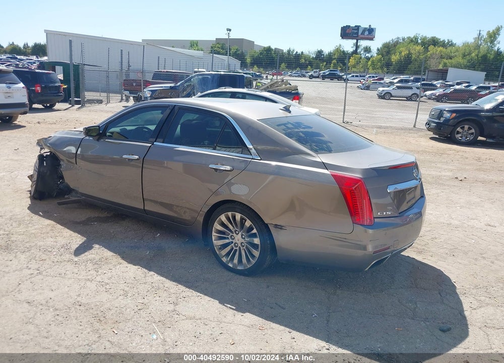 2014 CADILLAC CTS LUXURY VIN: 1G6AR5S37E0164841