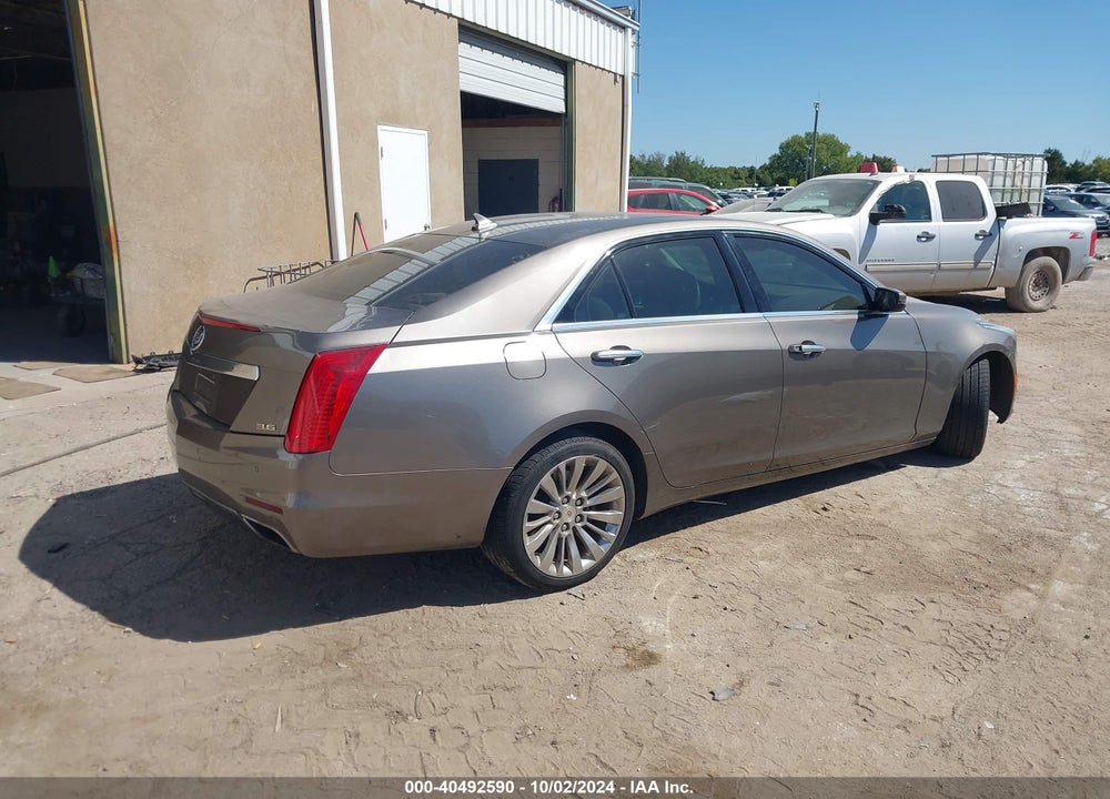 2014 CADILLAC CTS LUXURY VIN: 1G6AR5S37E0164841