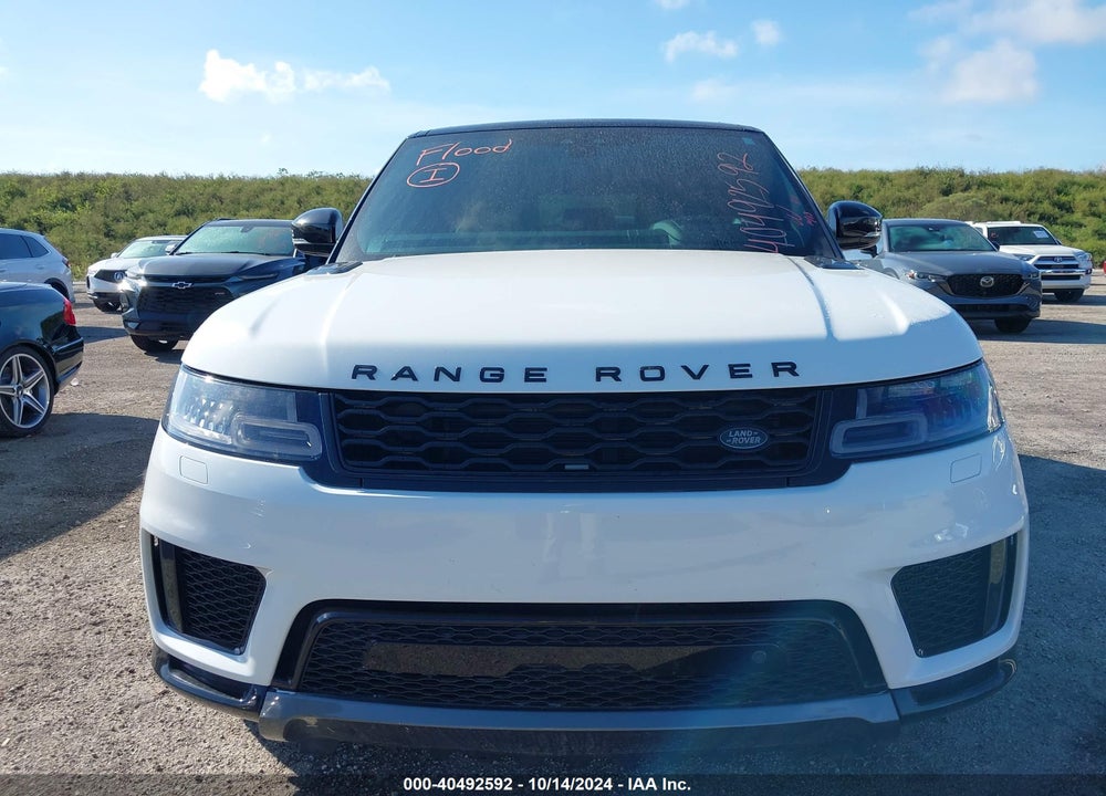 2020 LAND ROVER RANGE ROVER SPORT HSE MHEV VIN: SALWR2SU4LA889436