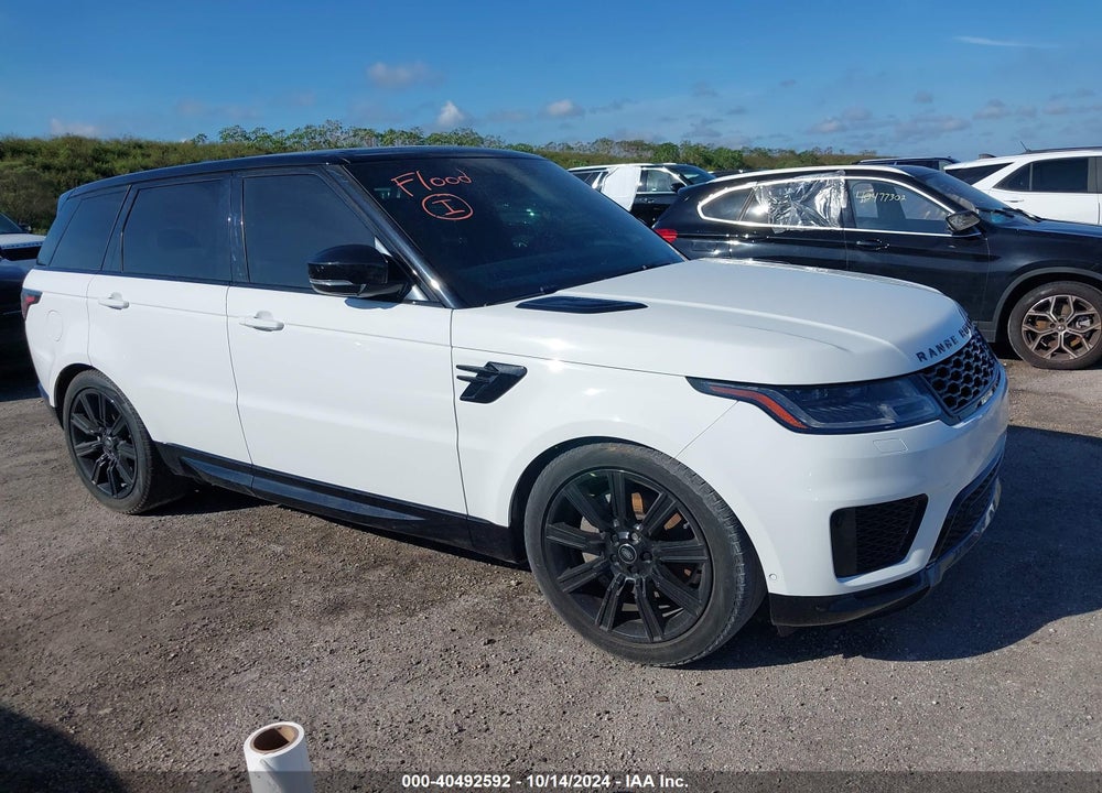 2020 LAND ROVER RANGE ROVER SPORT HSE MHEV VIN: SALWR2SU4LA889436