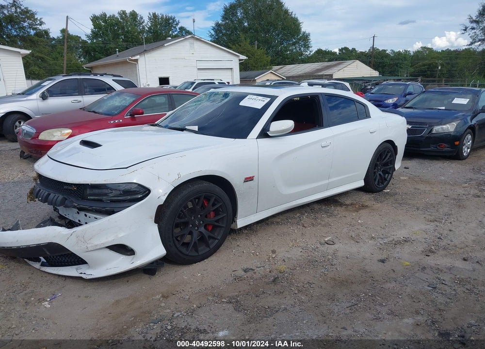 2018 DODGE CHARGER R/T SCAT PACK RWD VIN: 2C3CDXGJ7JH298590