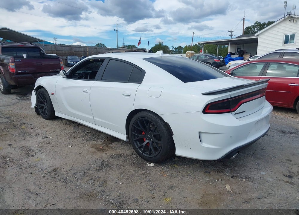 2018 DODGE CHARGER R/T SCAT PACK RWD VIN: 2C3CDXGJ7JH298590