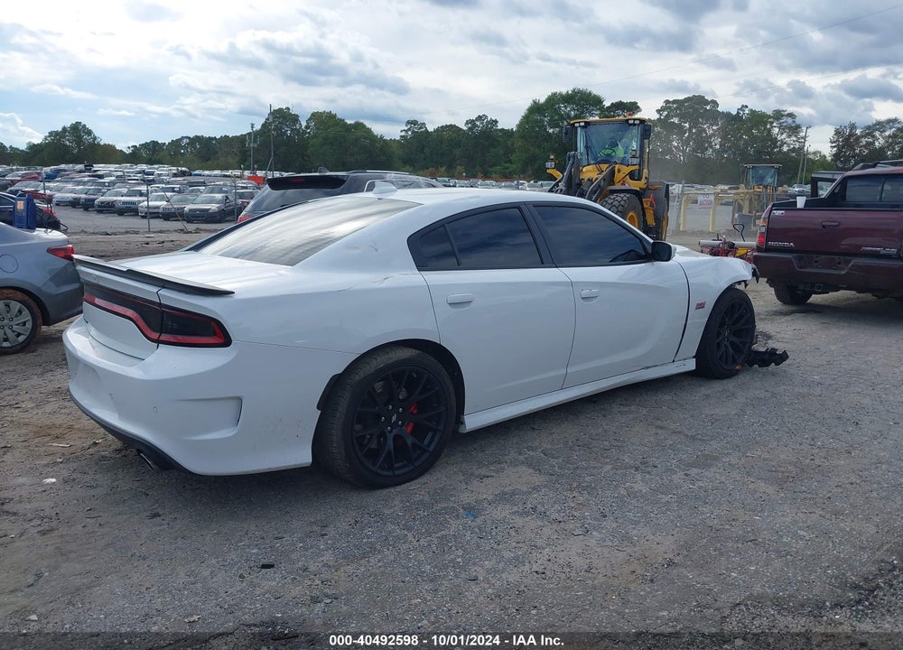 2018 DODGE CHARGER R/T SCAT PACK RWD VIN: 2C3CDXGJ7JH298590