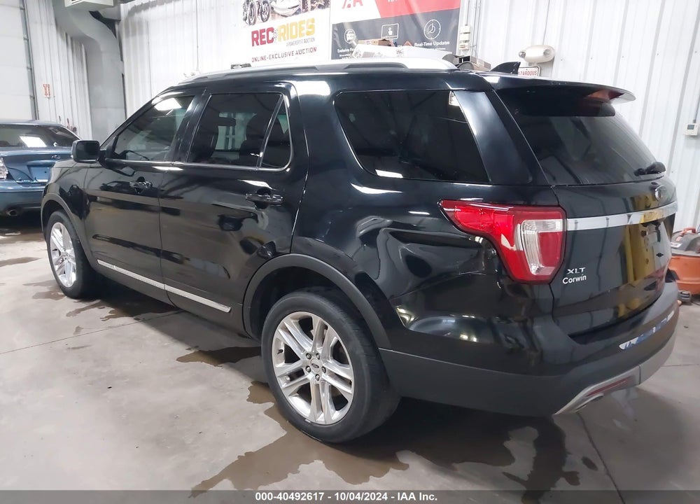 2017 FORD EXPLORER XLT VIN: 1FM5K8D83HGB69734