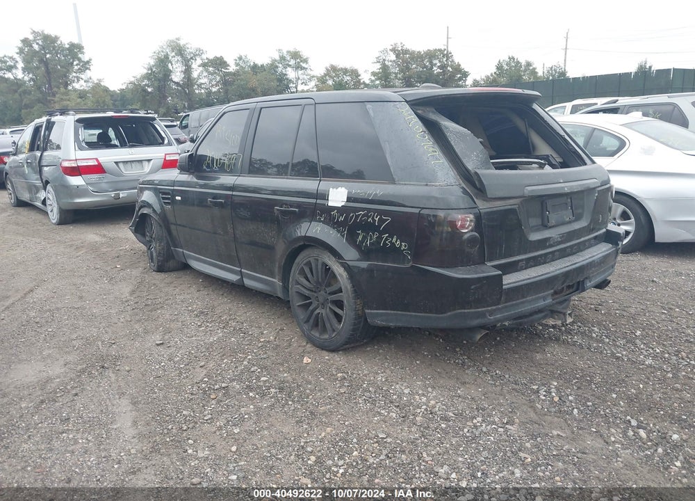 2009 LAND ROVER RANGE ROVER SPORT SUPERCHARGED VIN: SALSH23479A199141