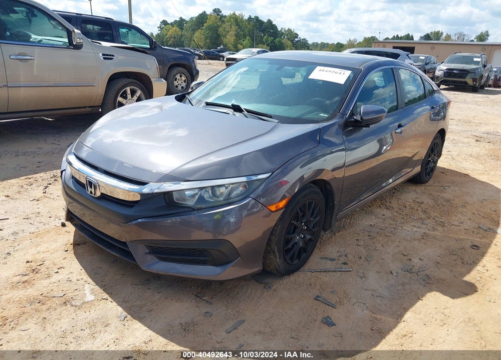 2016 HONDA CIVIC LX VIN: 19XFC2F52GE226588