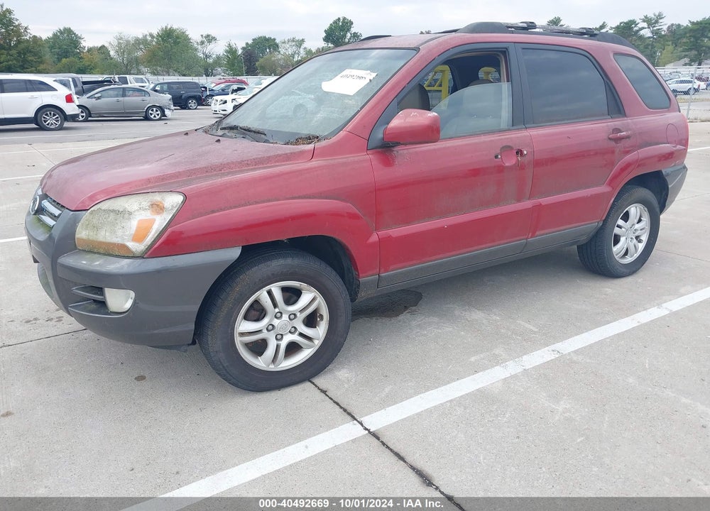 2007 KIA SPORTAGE EX V6 VIN: KNDJF723577353094