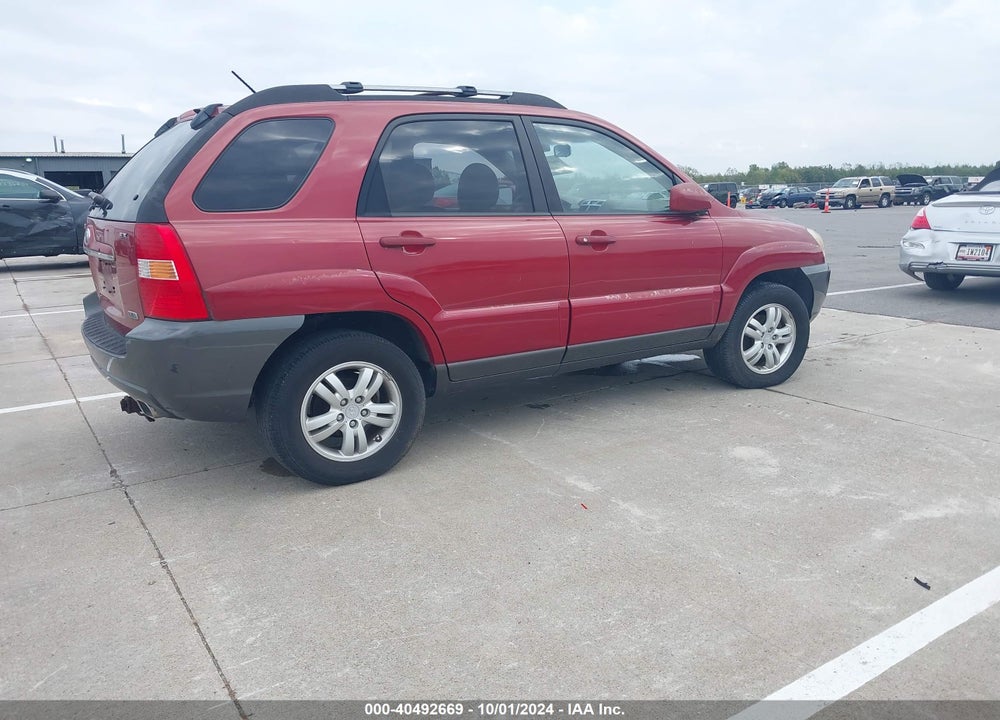 2007 KIA SPORTAGE EX V6 VIN: KNDJF723577353094