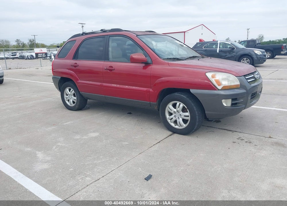 2007 KIA SPORTAGE EX V6 VIN: KNDJF723577353094