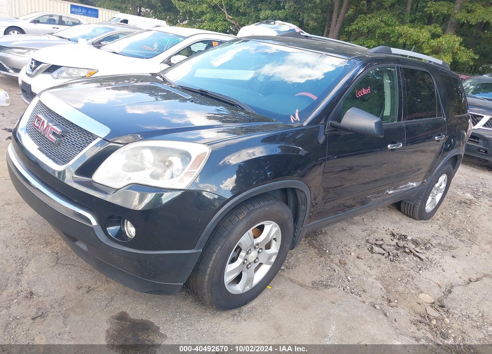 2012 GMC ACADIA SLE VIN: 1GKKRPED6CJ415233