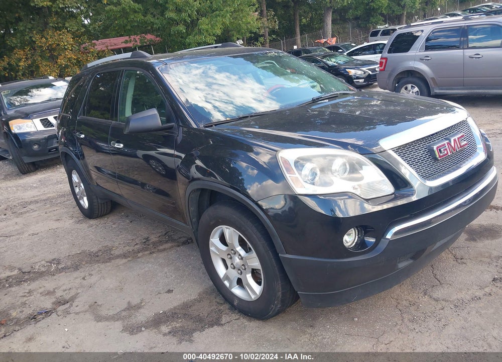 2012 GMC ACADIA SLE VIN: 1GKKRPED6CJ415233