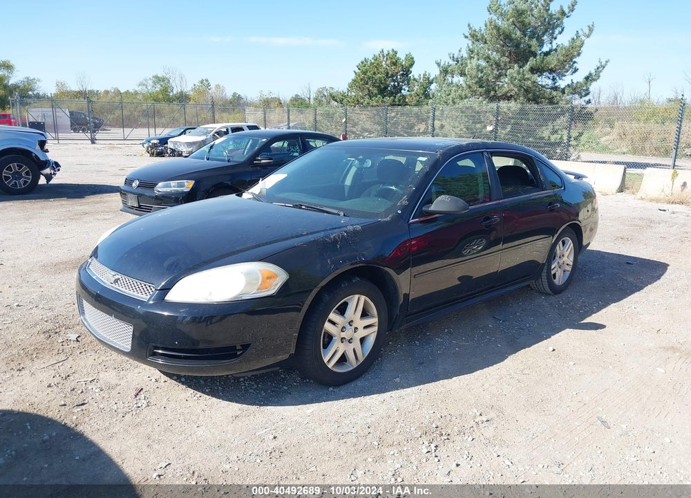 2012 CHEVROLET IMPALA LT VIN: 2G1WG5E39C1161356