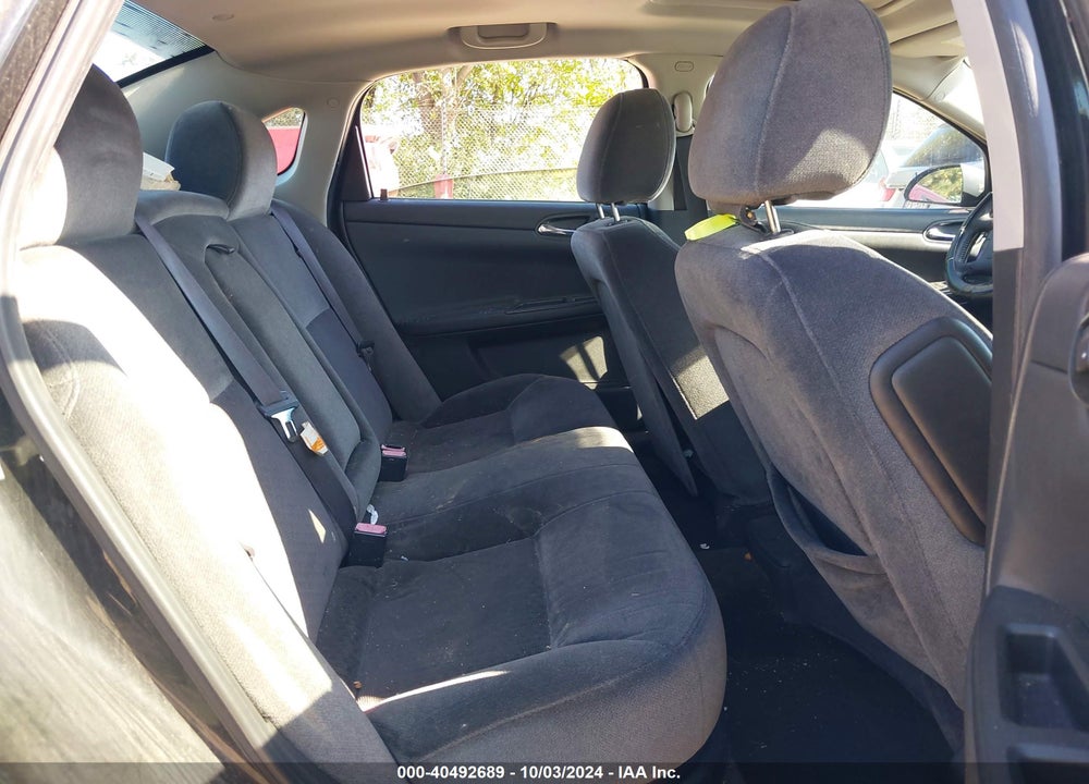 2012 CHEVROLET IMPALA LT VIN: 2G1WG5E39C1161356