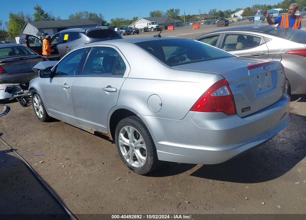 2012 FORD FUSION SE VIN: 3FAHP0HA3CR129839
