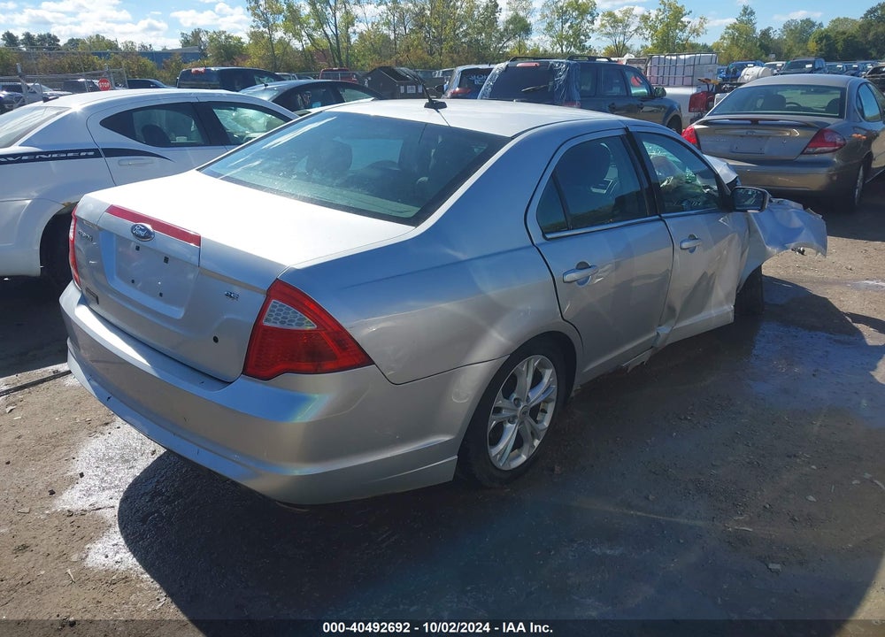 2012 FORD FUSION SE VIN: 3FAHP0HA3CR129839