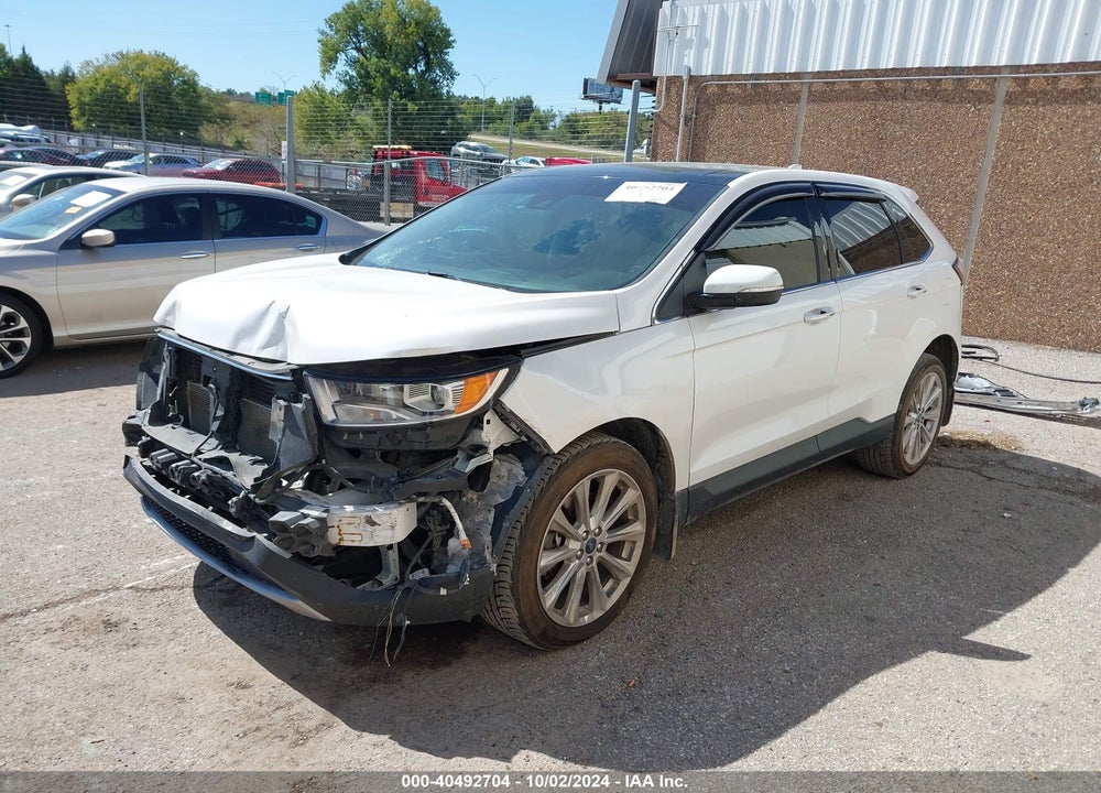 2018 FORD EDGE VIN: 2FMPK4K86JBB39225