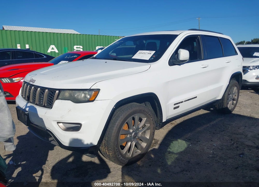 2016 CHEROKEE JEEP GRAND  LIMITED 75TH ANNIVERSARY VIN: 1C4RJFBGXGC444559
