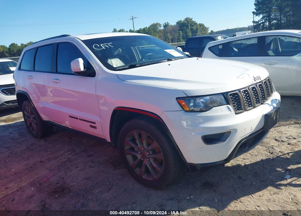 2016 CHEROKEE JEEP GRAND  LIMITED 75TH ANNIVERSARY VIN: 1C4RJFBGXGC444559