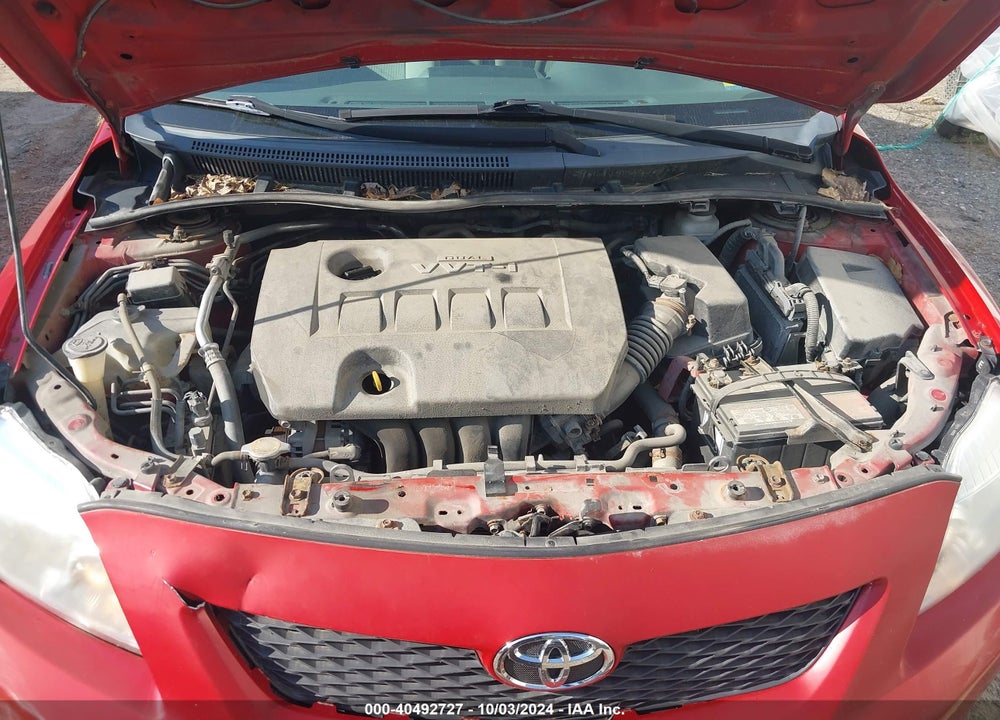 2010 TOYOTA COROLLA LE VIN: 2T1BU4EE4AC298598