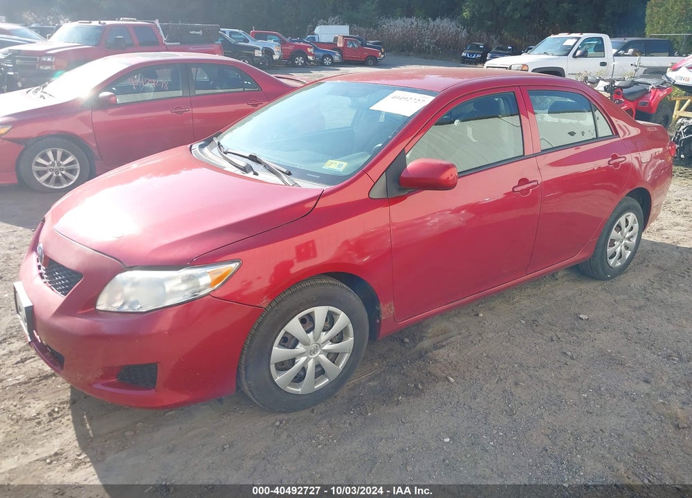 2010 TOYOTA COROLLA LE VIN: 2T1BU4EE4AC298598