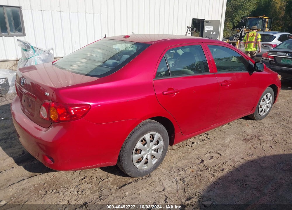 2010 TOYOTA COROLLA LE VIN: 2T1BU4EE4AC298598
