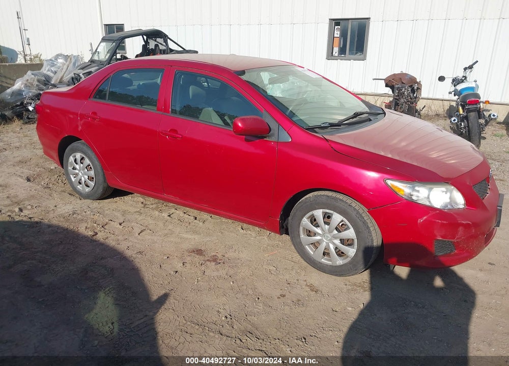 2010 TOYOTA COROLLA LE VIN: 2T1BU4EE4AC298598