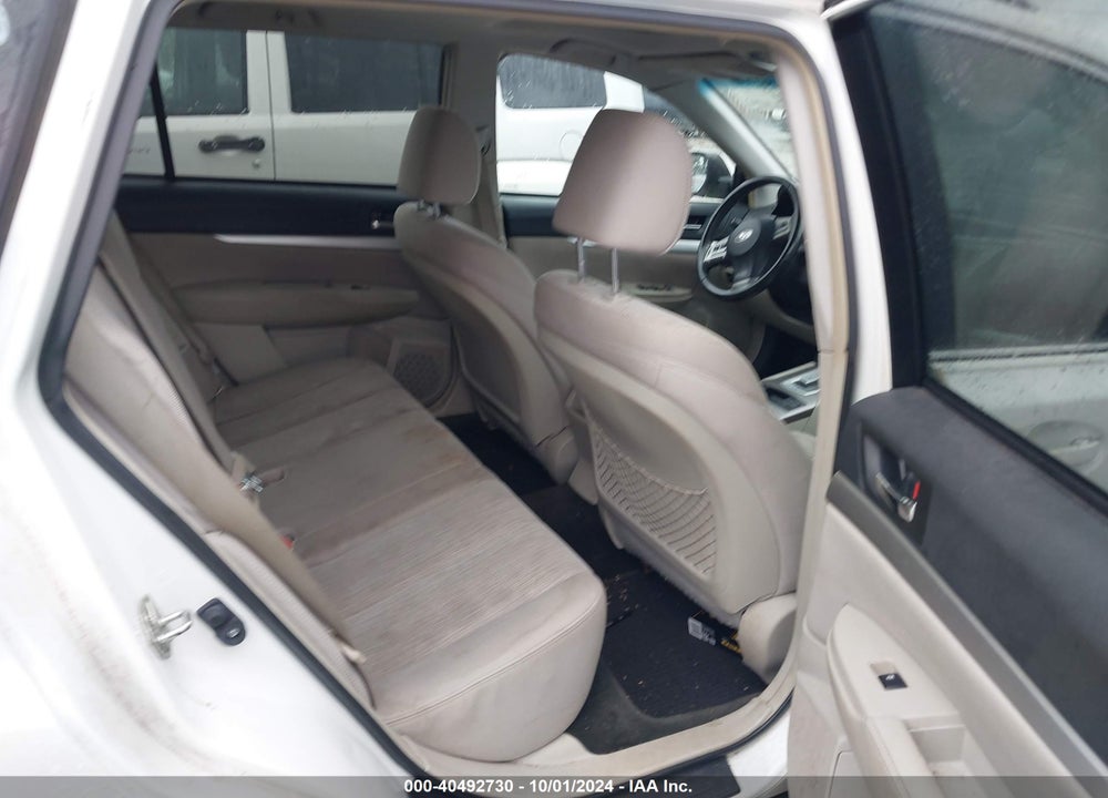 2013 SUBARU OUTBACK 2.5I PREMIUM VIN: 4S4BRCGCXD3246487