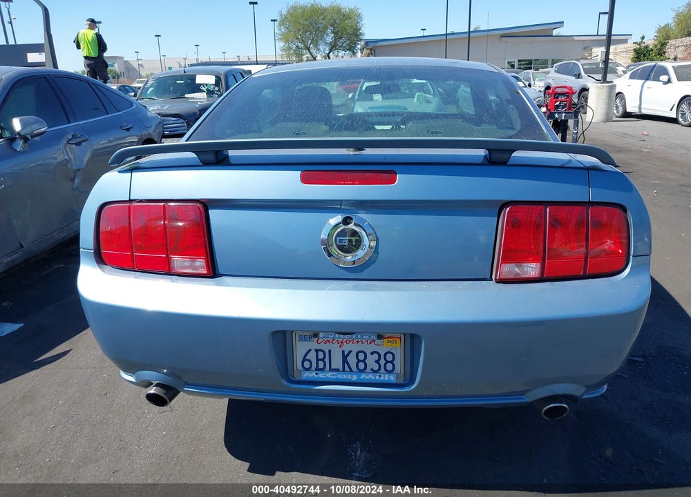2007 FORD MUSTANG GT DELUXE/GT PREMIUM VIN: 1ZVHT82H375232405