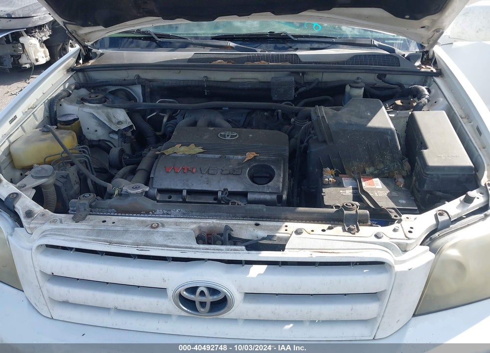 2005 TOYOTA HIGHLANDER V6 VIN: JTEDP21A950068199