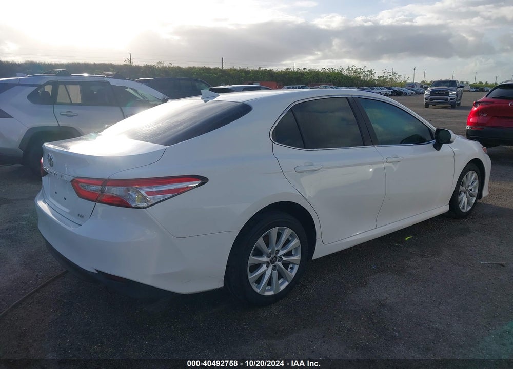 2020 TOYOTA CAMRY LE VIN: 4T1C11AK6LU954101